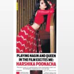 Harshika Poonacha Instagram – “KAALANAGINI” My First Fictional Periodical movie will go on floors soon. Need all your love and blessings 🙏 Thankyou somuch @a_sharadhaa_ ma’am from @indianexpress for this beautiful article 🙏