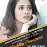Harshika Poonacha Instagram - I’m in tears now.... Feeling so touched... Going back to my own college as a #ChiefGuest I wanna shout out... #Cambridge I’m coming back ❤️❤️❤️