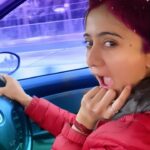 Harshika Poonacha Instagram - Driving at 120km speed on the Highway ❤️ I love Driving 🤩 But only to Coorg and only in the early mornings and in my small car ,not the big one . So as there are many buts and onlys, I Don’t DRIVE 😉🙈😂 Bangalore, India