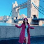 Harshika Poonacha Instagram - Harshika in LONDON 💕💕💕 . . . . More pictures from this series coming soon 💕 I’m a bit late for this #trend , But tried to make it in front of the most gorgeous @towerbridge 💕💕💕 #trending #reel #kiss #myass #goodbye MUH @jaspreetpanesar.artist VC @snabhi PS : A good man told me HAPPINESS is a STATE of MIND ,Never let another person decide whether you should be happy or not .Don’t let anybody or anything affect you ❤️❤️❤️ So I believe in just being HAPPPPPPPPPPPPPYYYY 💕 London, United Kingdom