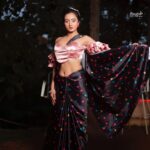 Harshika Poonacha Instagram – Celebrate Valentine’s Day with your Inner Self 🔥🔥🔥
Got it Valentine’s Day themed photo shoot planned designed and organised by the beautiful @laxmikrishnalabel ♥️
Saree @laxmikrishnalabel 
MUH @malathi_rao78 
Photo Credits to the talented and best upcoming photographer @kalaakaar_potography Secret of Bangalore -S.O.B