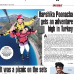 Harshika Poonacha Instagram – How beautiful 😍 🤩 ❤
My First ever PARAGLIDING experience is covered on @timesofindia @bangalore_times ❤
Just grateful to God for giving me an opportunity to explore the world 🌎 
Feeling blessed 🙏
Thankyou @vinay.vinaylokesh for this lovely article and I feel thrilled 😊 Fethiye, Turkey South West