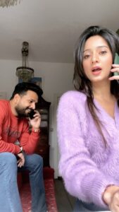 Harshika Poonacha Instagram - हेलो कौन #hellokaun #hello #kaun #riteshpandey