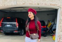 Harshika Poonacha Instagram - Why FIT IN ? When you are born to STAND OUT ♥️♥️♥️ . . . . . PS : I love hats and boots 💕💕💕 That’s my new thing 🥰 #usa #diaries Michigan, USA