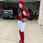 Harshika Poonacha Instagram – Why FIT IN ? When you are born to STAND OUT ♥️♥️♥️
.
.
.
.
.
PS : I love hats and boots 💕💕💕
That’s my new thing 🥰
#usa #diaries Michigan, USA