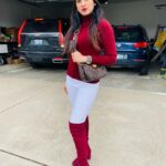 Harshika Poonacha Instagram – Why FIT IN ? When you are born to STAND OUT ♥️♥️♥️
.
.
.
.
.
PS : I love hats and boots 💕💕💕
That’s my new thing 🥰
#usa #diaries Michigan, USA