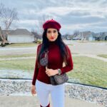 Harshika Poonacha Instagram – Why FIT IN ? When you are born to STAND OUT ♥️♥️♥️
.
.
.
.
.
PS : I love hats and boots 💕💕💕
That’s my new thing 🥰
#usa #diaries Michigan, USA