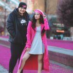 Harshika Poonacha Instagram – Let’s paint the city PINK 💕💕💕
Harshika in London 💕
.
.
.
.
With my cutie @jaspreetpanesar.artist 
PC ofcourse the amazing @snabhi London, United Kingdom