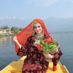 Harshika Poonacha Instagram – At Srinagar’s Jewel #DalLake ♥️
Shooting for my next in #Kashmir ♥️♥️♥️
Loving every bit of being a Kashmiri, people are so warm and nice here♥️♥️♥️
Venue : Dal Lake also known as “Lake of Flowers”, “Jewel in the crown of Kashmir “ Kashmir A Heaven On Earth