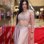 Harshika Poonacha Instagram – There is a princess inside all of us ❤❤❤
Living my princess moment at @siimawards Day 2.
Wearing beautiful @label_divya_samal 
Elegant Jewellery @pihtara_jewels 
#SIIMA 
Thankyou @ragalahari for the beautiful pictures ❤ Novotel Hyderabad Convention Centre