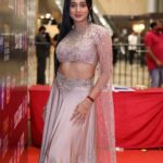 Harshika Poonacha Instagram – There is a princess inside all of us ❤❤❤
Living my princess moment at @siimawards Day 2.
Wearing beautiful @label_divya_samal 
Elegant Jewellery @pihtara_jewels 
#SIIMA 
Thankyou @ragalahari for the beautiful pictures ❤ Novotel Hyderabad Convention Centre