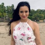 Harshika Poonacha Instagram - Simple simple 🥰 #trending #beach #shoot