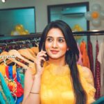 Harshika Poonacha Instagram - Hello ♥️♥️♥️ Some candid clicks from my previous event ♥️ Wearing @aasvasdesignerstudio