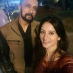 Harshika Poonacha Instagram – Happy birthday @kichchasudeepa sir 🎂
Keep inspiring us more and more ❤
Lots of love 😇