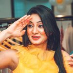 Harshika Poonacha Instagram - Hello ♥️♥️♥️ Some candid clicks from my previous event ♥️ Wearing @aasvasdesignerstudio
