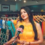 Harshika Poonacha Instagram - Hello ♥️♥️♥️ Some candid clicks from my previous event ♥️ Wearing @aasvasdesignerstudio