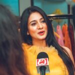 Harshika Poonacha Instagram - Hello ♥️♥️♥️ Some candid clicks from my previous event ♥️ Wearing @aasvasdesignerstudio