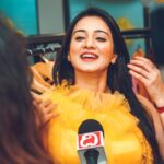 Harshika Poonacha Instagram - Hello ♥️♥️♥️ Some candid clicks from my previous event ♥️ Wearing @aasvasdesignerstudio