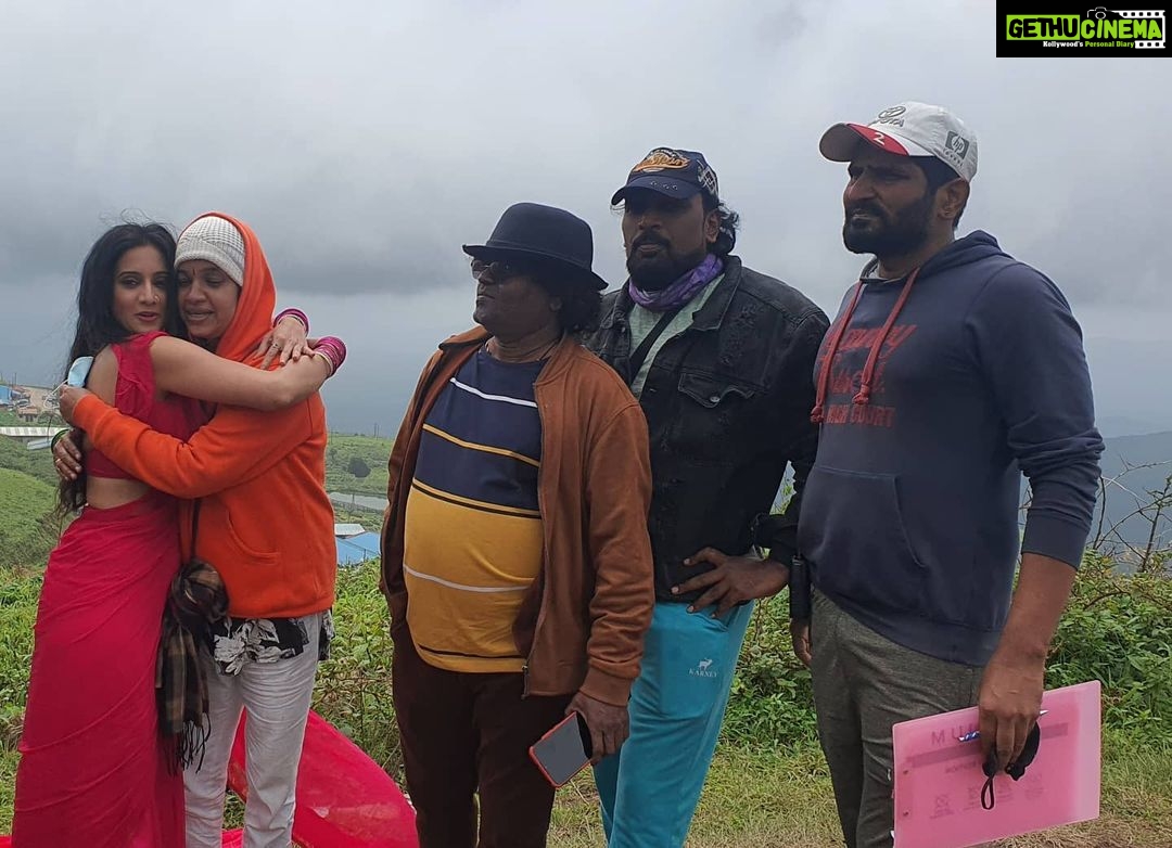 Harshika Poonacha Instagram - New Movie π¬ New Beginnings π₯ #Thayta starts rolling in the heavenly hills of Chikmagalur β€ Movie is directed by @layakokila sir and produced by @shaik_shahid_official sir starring @riyanrk70 @harshikapoonachaofficial and an amazing set of artists β€β€β€ Best part of the movie is working with my most favorite choreographers #MadanHarini masters, They've choreographed all the songs of my first movie #PUC when I was just 15 and seen me grow, till date working with them has always been an honor β€ Love you master π€©π₯° Special thanks to @laxmikrishnaofficial for designing such beautiful costumes for this movie β€ And my amazing staff @pukhrambam and @nandan2000 for making me look so good π€