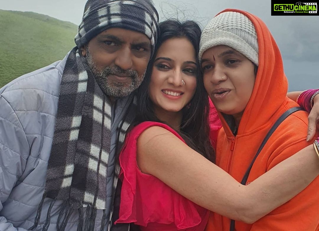 Harshika Poonacha Instagram - New Movie π¬ New Beginnings π₯ #Thayta starts rolling in the heavenly hills of Chikmagalur β€ Movie is directed by @layakokila sir and produced by @shaik_shahid_official sir starring @riyanrk70 @harshikapoonachaofficial and an amazing set of artists β€β€β€ Best part of the movie is working with my most favorite choreographers #MadanHarini masters, They've choreographed all the songs of my first movie #PUC when I was just 15 and seen me grow, till date working with them has always been an honor β€ Love you master π€©π₯° Special thanks to @laxmikrishnaofficial for designing such beautiful costumes for this movie β€ And my amazing staff @pukhrambam and @nandan2000 for making me look so good π€