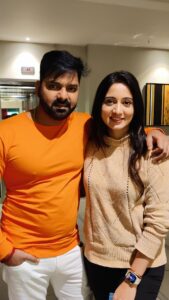 Harshika Poonacha Instagram - Happy Newyear 2022 wishes from your favourite people ♥️♥️♥️ To all the powerstar @singhpawan999 ji’s fans who requested, Here is a something you will love ❤️💕 Enjoy and have a fantastic 2022 💕 London, United Kingdom