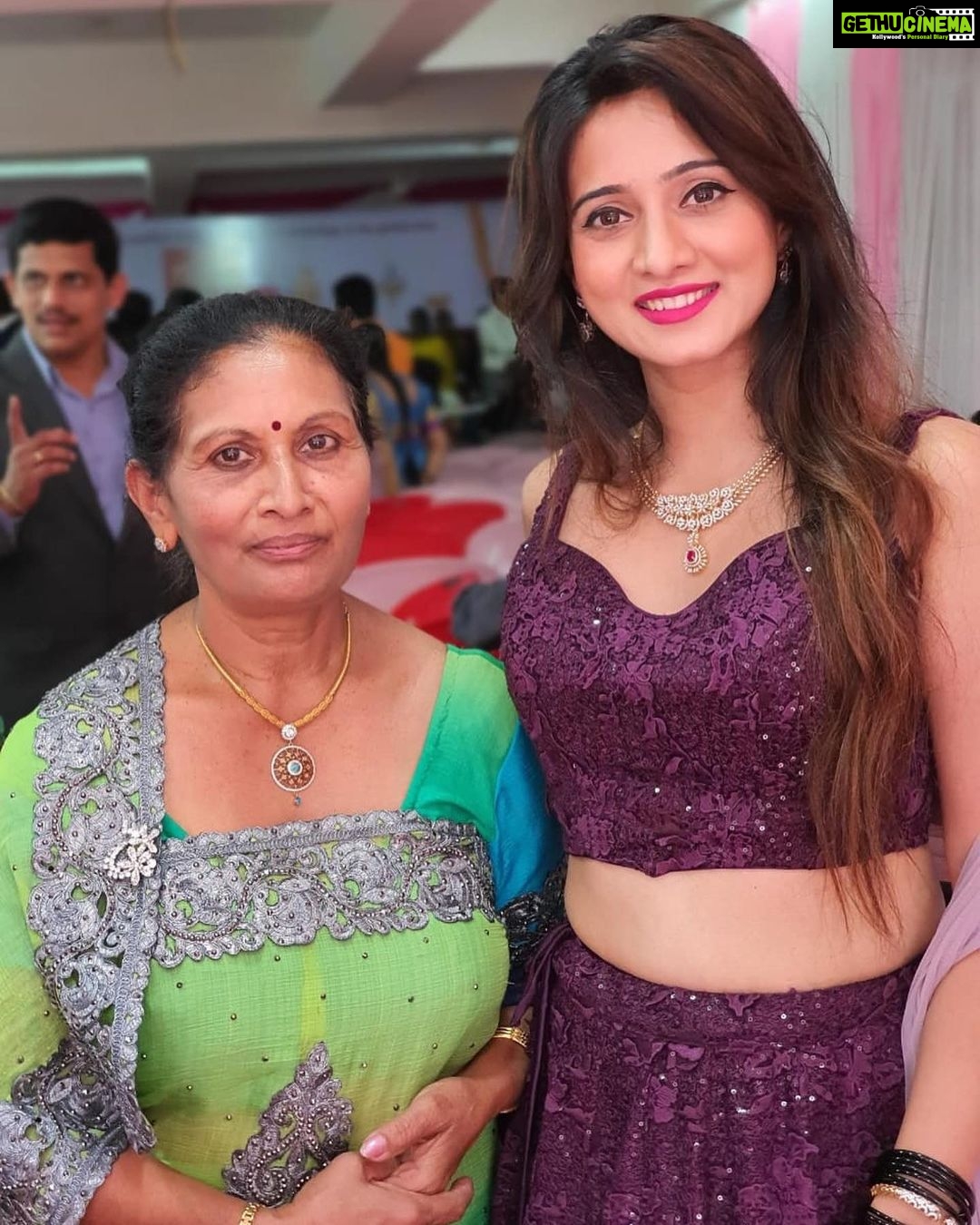 Harshika Poonacha Instagram - It’s my mommy bear’s birthday 🥳 The most special person of my life , The person who has given me every bit of happiness since I was a baby and now she is my baby and I want to give her everything that makes her happy ,though I cannot bring dad back which will make us the happiest ! I promise to love you forever Ma ♥️♥️♥️ Always remember, You for me and Me for you ♥️♥️♥️ #HappybirthdayMa