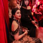 Harshika Poonacha Instagram - Gold and Glitter princess in a @nadira_couture creation 🌟✨ At the @the.nailartistry launch ♥️ Thankyou @_yellowz_media_ @deninmd @imozio_wedding_planner for the lovely pics 😍