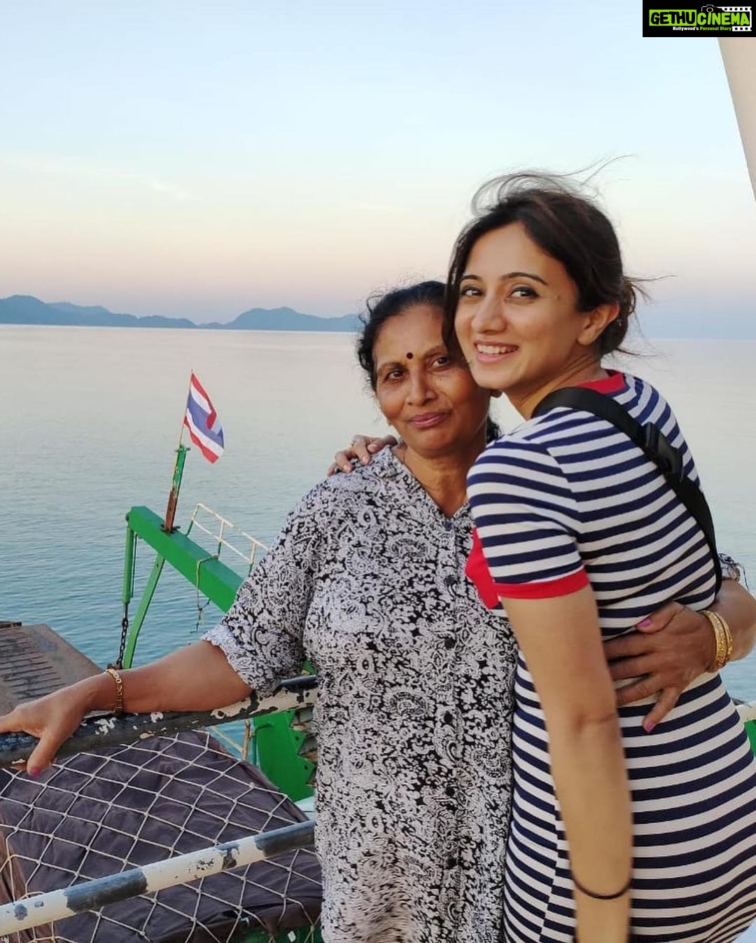 Harshika Poonacha Instagram - It’s my mommy bear’s birthday 🥳 The most special person of my life , The person who has given me every bit of happiness since I was a baby and now she is my baby and I want to give her everything that makes her happy ,though I cannot bring dad back which will make us the happiest ! I promise to love you forever Ma ♥️♥️♥️ Always remember, You for me and Me for you ♥️♥️♥️ #HappybirthdayMa