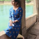 Harshika Poonacha Instagram – @badami_banashankri_temple ❤️ Badami