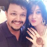 Harshika Poonacha Instagram - Happy birthday to the Awesomest Golden Star @goldenstar_ganesh sir ♥️♥️♥️ Stay awesome forever sir God bless you 🙏 We love you ♥️ #happybirthday #goldenstar