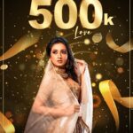 Harshika Poonacha Instagram - Wow I look like a golden girl ❤️ Love this edit Thankyou kiran 😇 #500k love