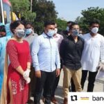 Harshika Poonacha Instagram – Thankyou @bangalore_times @etimes #covid_19 #bhuvanamfoundation @bhuvanamfoundation @bhuvann_ponnannaa_official 

#Repost @bangalore_times with @make_repost
・・・
Actors Bhuvann Ponnannaa and Harshika Poonacha launch two Covid relief projects which looks at helping people with oxygen supply and also any other #Covid related distress.