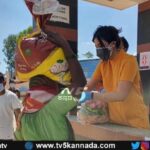 Harshika Poonacha Instagram – Thankyou @tv5kannada 🙏
@bhuvanamfoundation 
@bhuvann_ponnannaa_official 
#covid_19 #BhuvanamFoundation