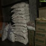 Harshika Poonacha Instagram - At @bhuvanamfoundation , the ration kits packing and loading in process. Our team works day and night to pack the ration kits and deliver to the needy and poor. #Bhuvanamfoundation The Religion of love and Kindness . @bhuvann_ponnannaa_official
