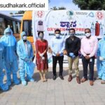 Harshika Poonacha Instagram – Honourable Health Minister @drsudhakark.official sir inaugurated our 2nd and 3rd projects #Shwasa our Oxygen Express buses and #Bhandawa our Genie Autos for delivering food and medicines to COVID patients, Ration kits to Needy people from @bhuvanamfoundation today
🙏🙏🙏
#BhuvanamFoundation ,The Religion of Love and Kindness 😇 
We need all your love and support 🙏 Lets help each other and God bless all 😇
#bhuvanamfoundation @bhuvann_ponnannaa_official 

#Repost @drsudhakark.official with @make_repost
・・・
ಭುವನಂ ಪ್ರತಿಷ್ಠಾನ ವತಿಯಿಂದ ಆಯೋಜಿಸಲಾಗಿರುವ ಶ್ವಾಸ ಆಕ್ಸಿಜನ್ ಎಕ್ಸ್ ಪ್ರೆಸ್ ಹಾಗೂ ಬಾಂಧವ ಉಚಿತ ಆಟೋ ಸೇವೆ ವಾಹನಗಳಿಗೆ ಚಾಲನೆ ನೀಡಲಾಯಿತು. ಕೊರೊನಾ ಸಂಕಷ್ಟದ ಸಂದರ್ಭದಲ್ಲಿ ಜನರಿಗೆ ನೆರವಾಗುವ ಅನೇಕ ಸೇವಾ ಕಾರ್ಯಗಳಲ್ಲಿ ತೊಡಗಿರುವ ಸಂಘ-ಸಂಸ್ಥೆಗಳ ಸಮಾಜಮುಖಿ ಕಾರ್ಯ ಶ್ಲಾಘನೀಯ. 

@bhuvann_ponnannaa_official

#UnitedAgainstCorona