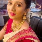 Harshika Poonacha Instagram – Can you believe ! Looking pretty is my job ❤️❤️❤️