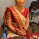 Harshika Poonacha Instagram – After a long shoot schedule from 2pm yesterday to 6am today, When look at your phone and see some creativity, Sharing is a must ❤️
Thankyou @laxmikrishnaofficial for designing all the beautiful costumes fr this movie .
Thnq @makeover_by_mebitha fr the lovely makeover.
And the VideoCredits to my assistant gunavrdhan fr amazing creativity.