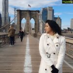 Harshika Poonacha Instagram - Senorita at #brooklynbridge ❤❤❤ #newyork Brooklyn Bridge