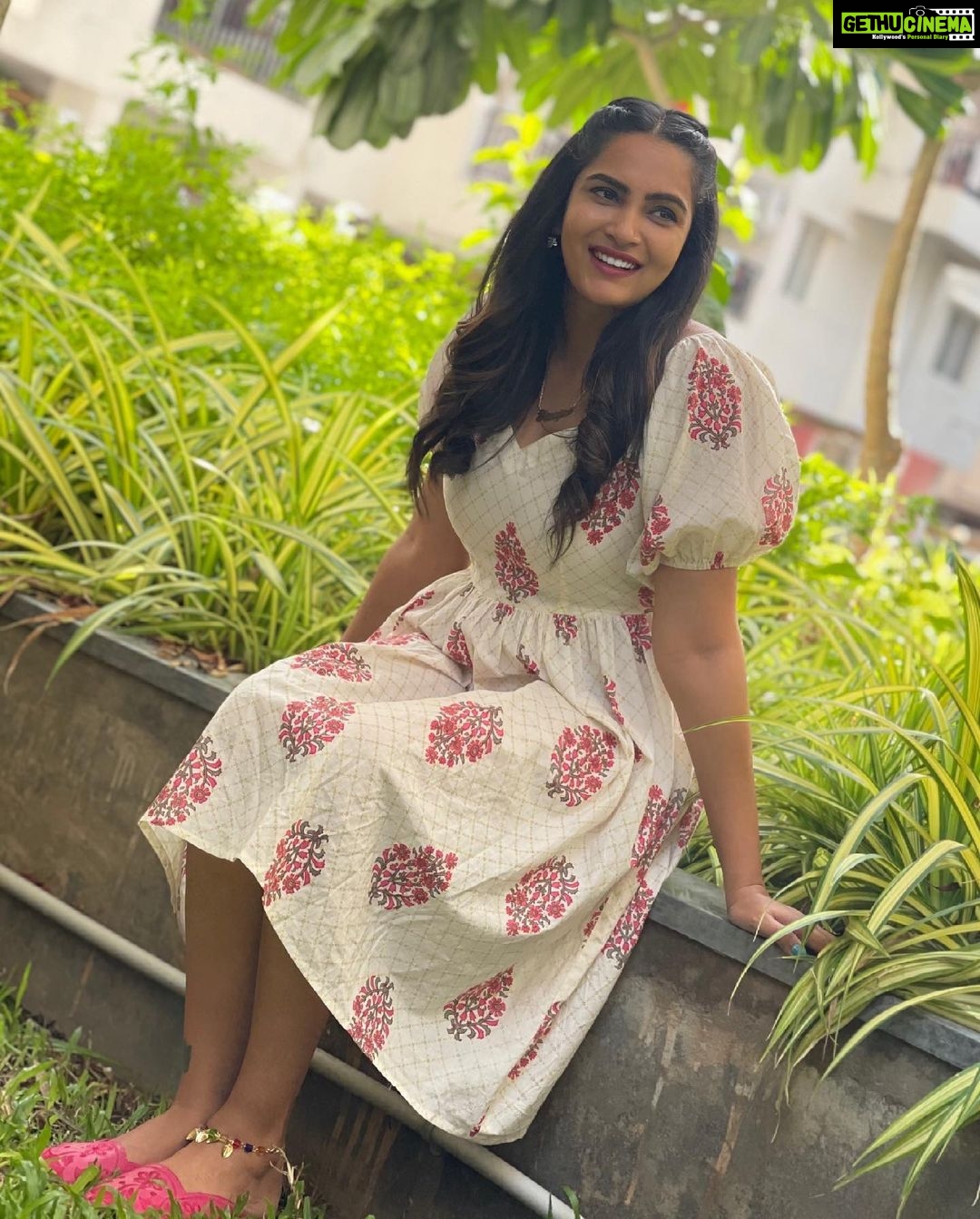Himaja Instagram - Thank you @indie_vastralay for making such a Comfortable & Beautiful Outfit for me ❤️ #designerdresses