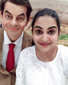 Himaja Instagram - Just Smile  And Be Happy 😊
#mrbean #smile #morning #happy
