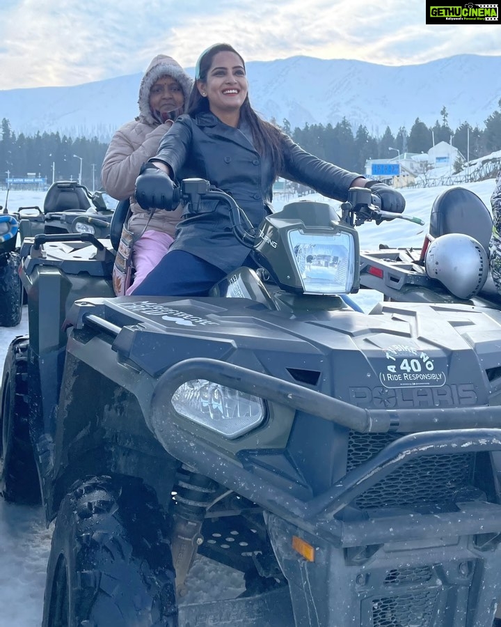 Himaja Instagram - Tataaa .. #ride #mom #gulmargriders #kashmir
