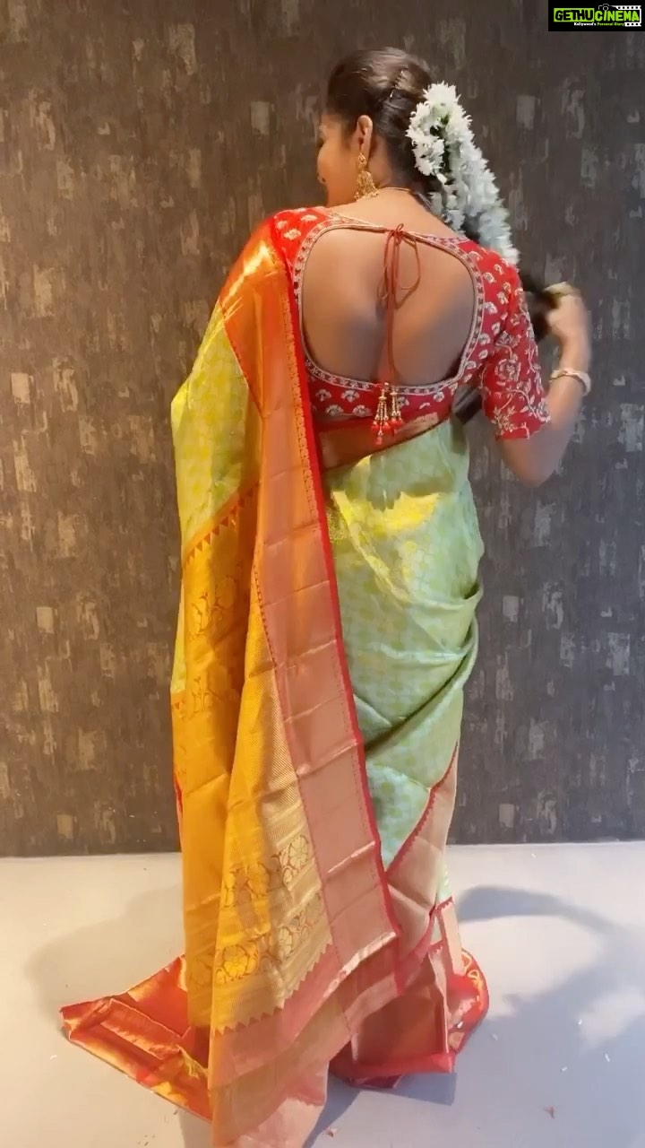 Himaja Instagram - I love sarees ❤️ #sarees #challenge