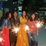 Himaja Instagram - #diwali #memories @iam.savithri @ashu_uuu @actressrohini @itshimaja