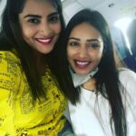 Himaja Instagram - 😍Good to see you after long time dear @nivethapethuraj and thanks for lovely cookies 😋 #chitralaharimovie #alavikuntapuramlo #nivethapethuraj