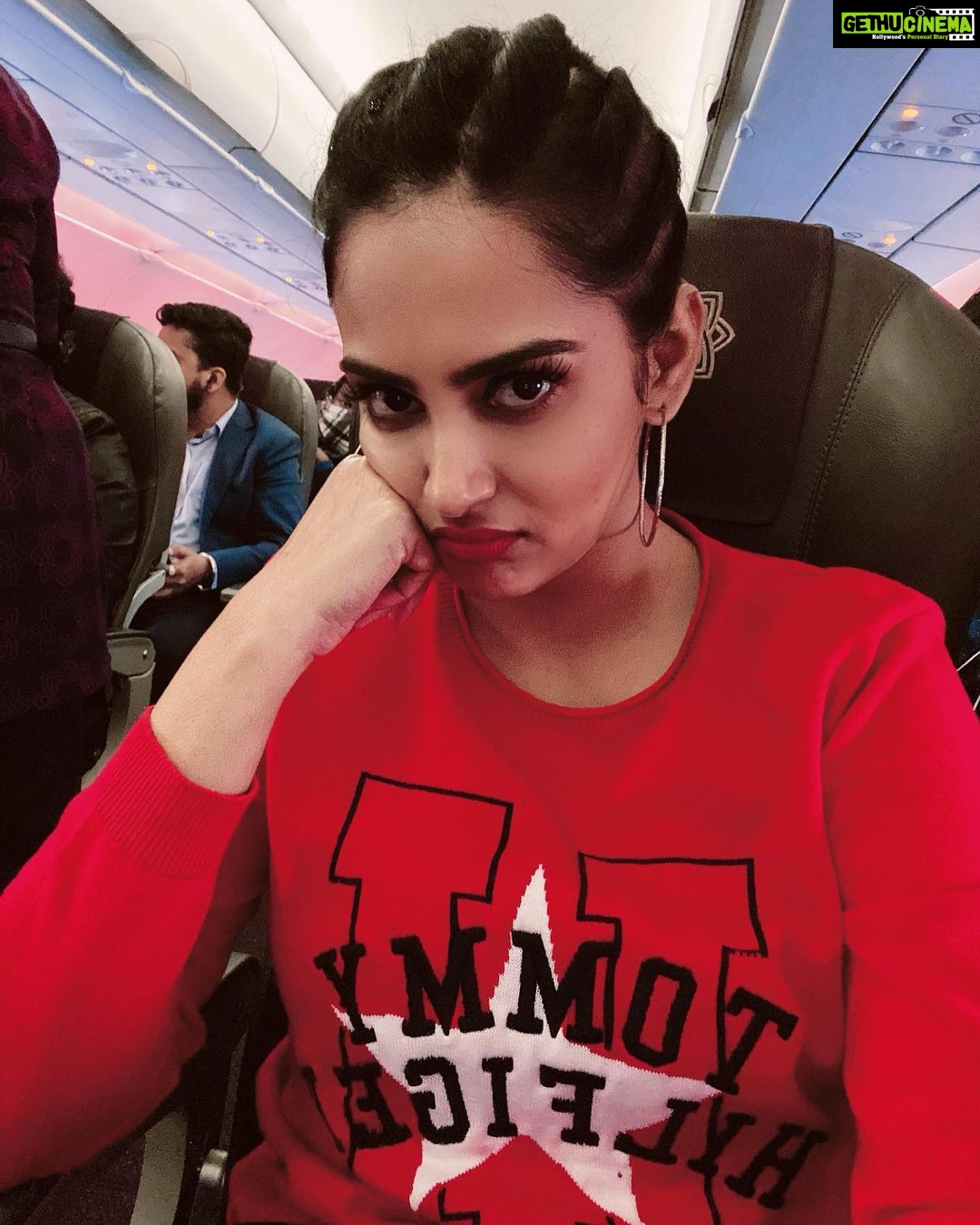 Himaja Instagram - ⭕️When your friend occupies your window seat ☹️ Tag that friends in your life 😂 #friendship #goals