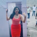 Himaja Instagram - ❤️❤️❤️❤️ Looks like we are going to a pub 😂 #saturdayvibes #greatday #friends #sanitizer #shooting #telugu #teluguactress #safe #himaja