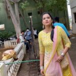 Himaja Instagram - #shooting #sanitizer #staysafe #tiktokindia Dress @shashikstudio