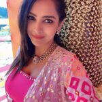 Himaja Instagram - 💖🤍💙🧡💚❤️ Have a Colorful Day Everyone 🤗 Outfit by @samhithasdesignerstudio