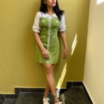 Himaja Instagram - 🧚Our imagination is the only limit to what we can hope to have in the future❤️ #environment #stayhome #staysafe #hope #dress #guccishoes #beauty #tbt #future #fingerscrossed #green #style #trend