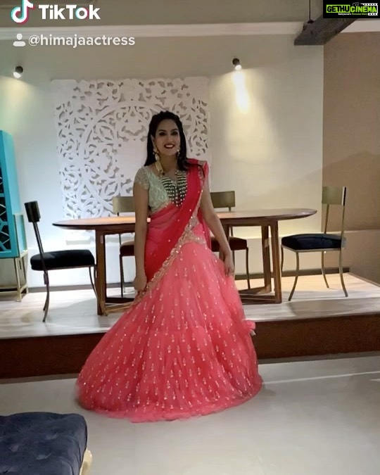 Himaja Instagram - Outfit by @sashivangapallicouture and jewellery @mangatraineeraj